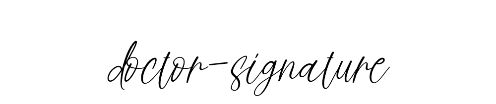 Doctor Signature