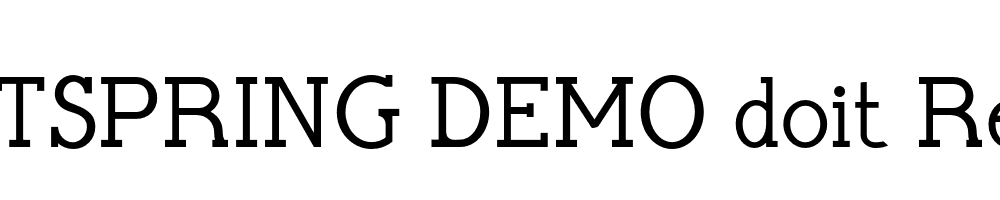  DEMO doit Regular