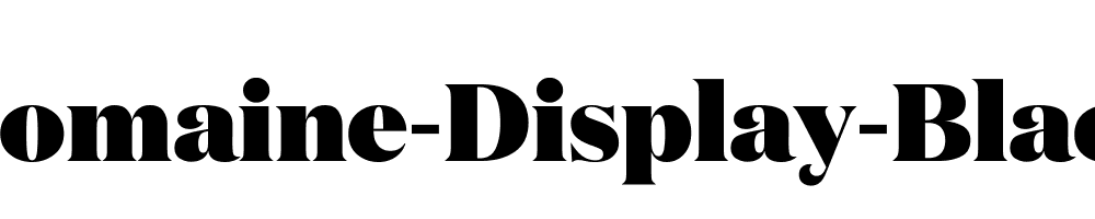 Domaine-Display-Black