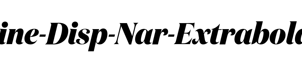 Domaine-Disp-Nar-Extrabold-Italic