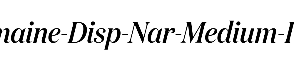 Domaine-Disp-Nar-Medium-Italic