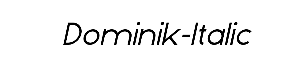 Dominik-Italic