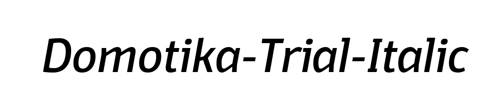 Domotika-Trial-Italic