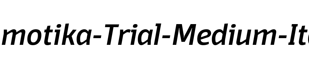 Domotika-Trial-Medium-Italic