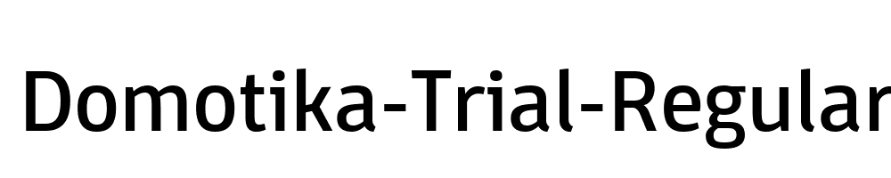 Domotika-Trial-Regular