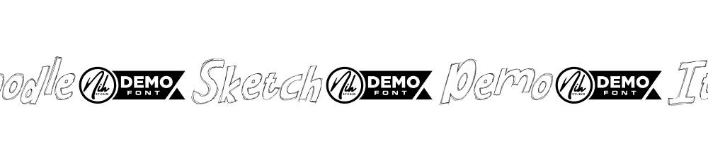 Doodle-Sketch-Demo-Italic