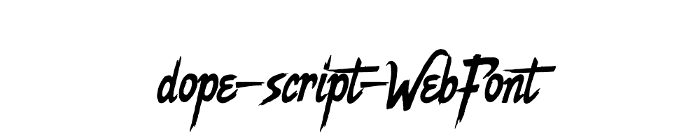 dope-script-WebFont