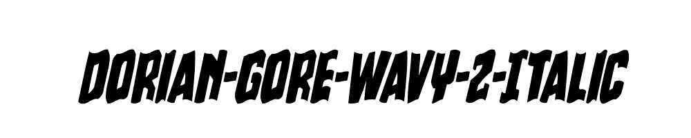 Dorian-Gore-Wavy-2-Italic