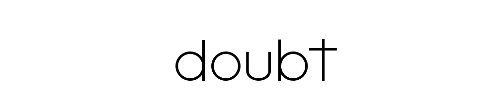 Doubt