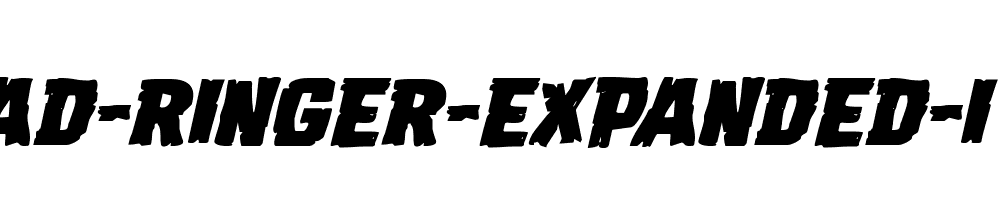 Dread-Ringer-Expanded-Italic