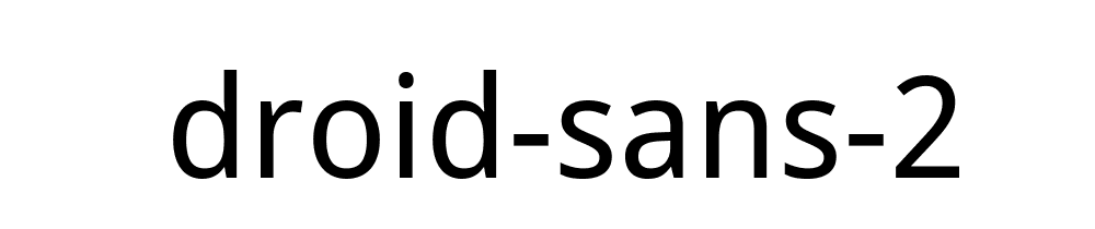 Droid Sans 2