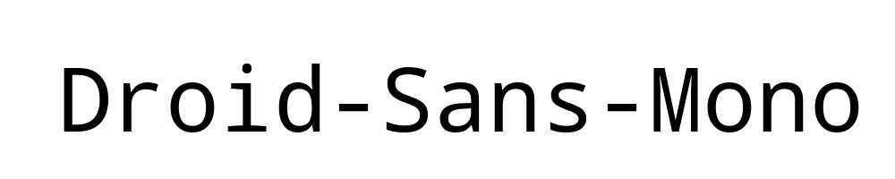 Droid-Sans-Mono