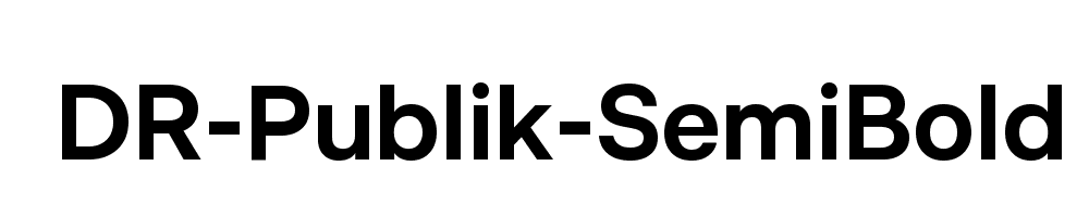 DR-Publik-SemiBold