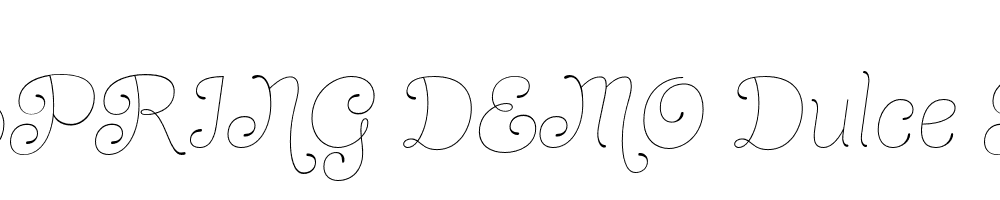  DEMO Dulce Pro Italic