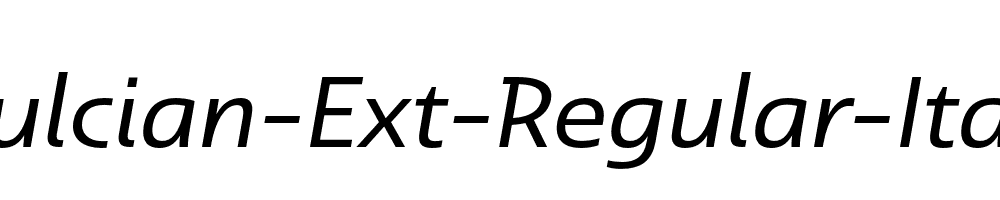 Dulcian-Ext-Regular-Italic