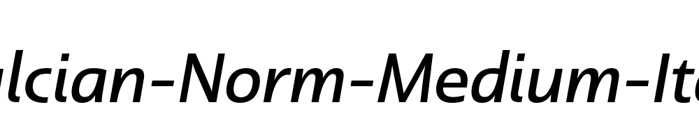 Dulcian-Norm-Medium-Italic