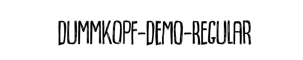 Dummkopf-DEMO-Regular