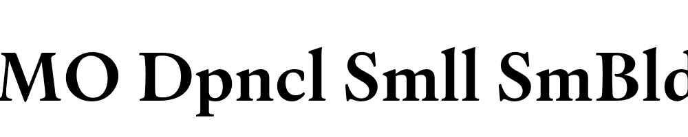 FSP DEMO Dpncl Smll SmBld Regular