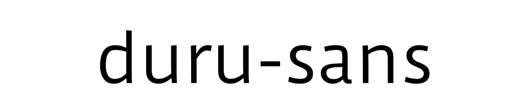 Duru Sans