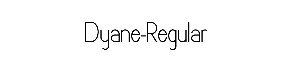 Dyane-Regular