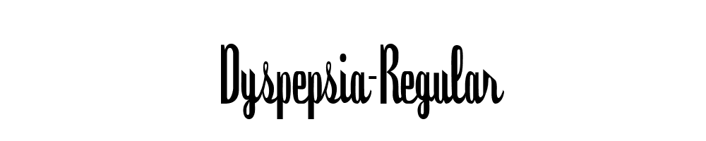 Dyspepsia-Regular