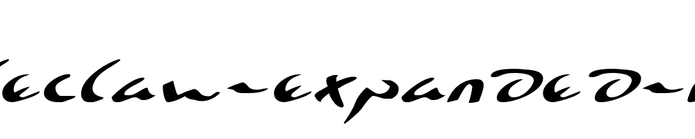 Eagleclaw-Expanded-Italic