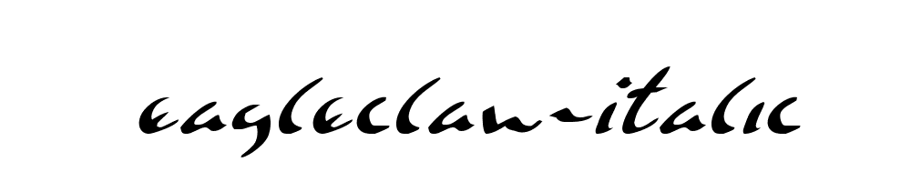 Eagleclaw-Italic