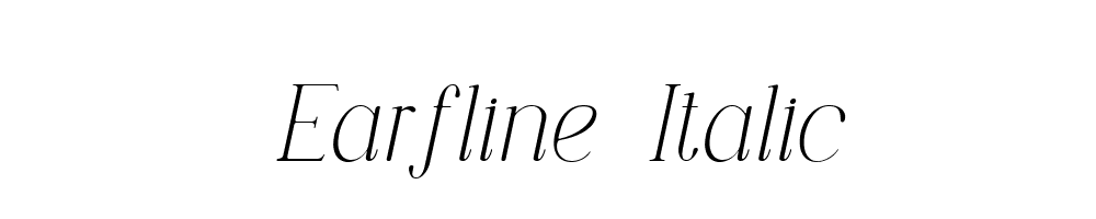 Earfline-Italic