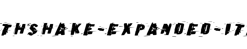 Earthshake-Expanded-Italic