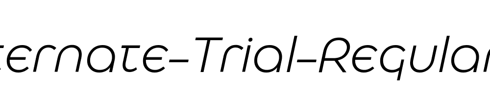 Eastman-Alternate-Trial-Regular-Offset-Italic