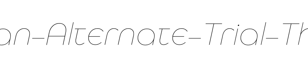 Eastman-Alternate-Trial-Thin-Italic