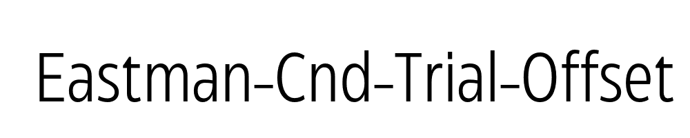 Eastman-Cnd-Trial-Offset