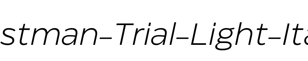 Eastman-Trial-Light-Italic