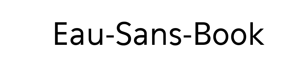 Eau-Sans-Book