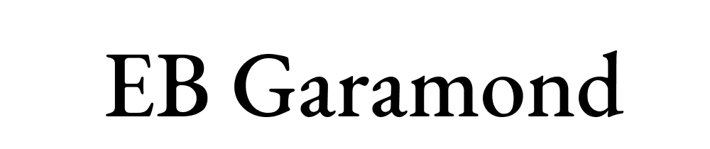 Eb Garamond