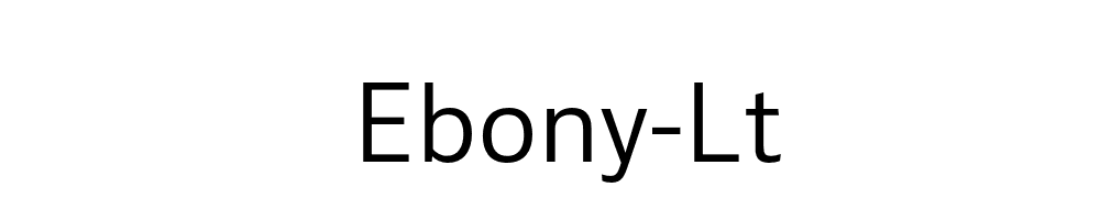 Ebony-Lt