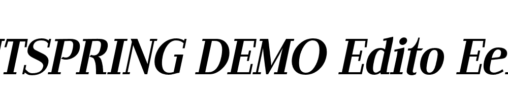  DEMO Edito EeItalic