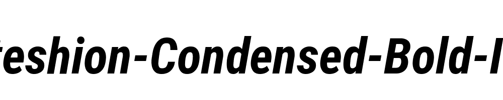 Editeshion-Condensed-Bold-Italic