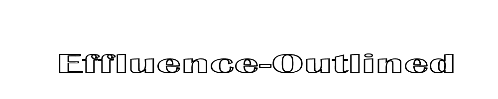 Effluence-Outlined