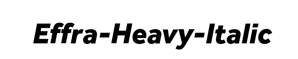 Effra-Heavy-Italic