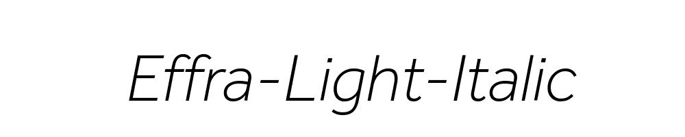 Effra-Light-Italic