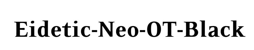 Eidetic-Neo-OT-Black