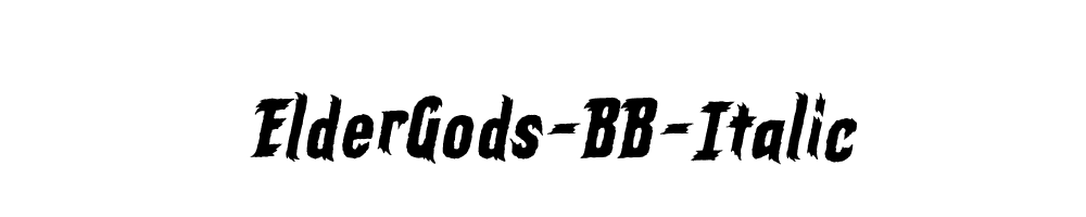 ElderGods-BB-Italic