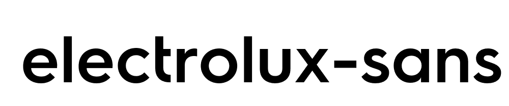 Electrolux Sans