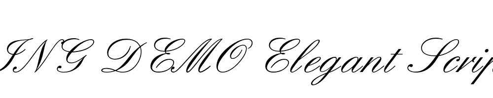  DEMO Elegant Script Pro Regular