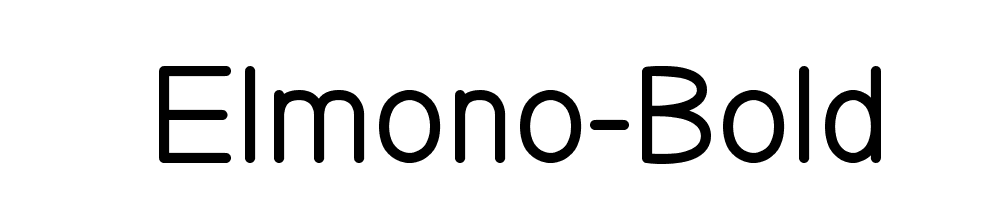 Elmono Bold