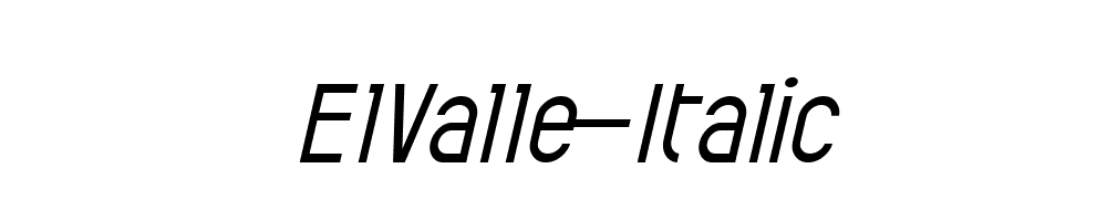 ElValle-Italic