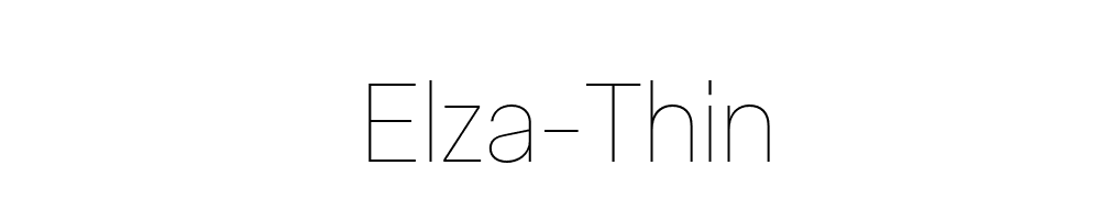 Elza-Thin