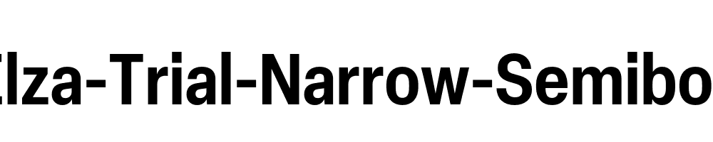 Elza-Trial-Narrow-Semibold