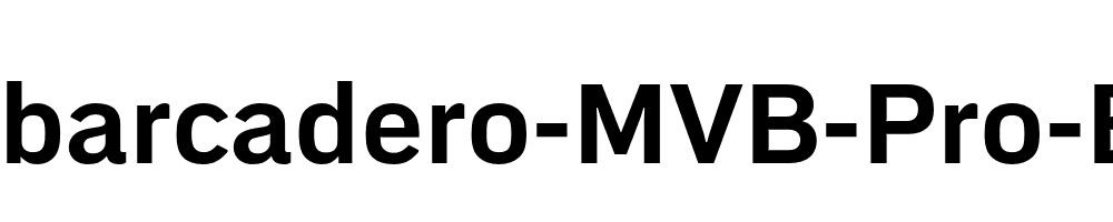 Embarcadero-MVB-Pro-Bold